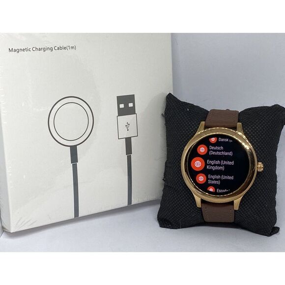 Fossil Gen 3 Authentic Genuine Smart Watch Custom Band FTW6005 DC712 - Picture 1 of 12